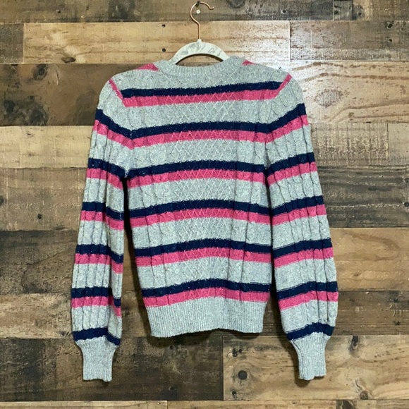 Halogen X Atlantic-Pacific Cable Knit Sweater - Picture 6 of 13